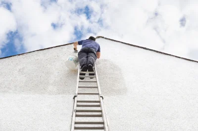 Peinture extérieure à Virigneux — façades et ravalement